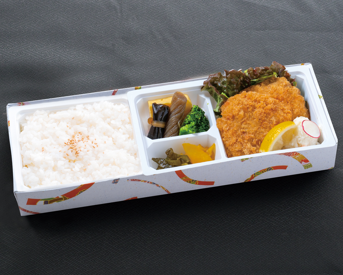 【仕】［お手軽弁当］ひれかつセット＜出前＞