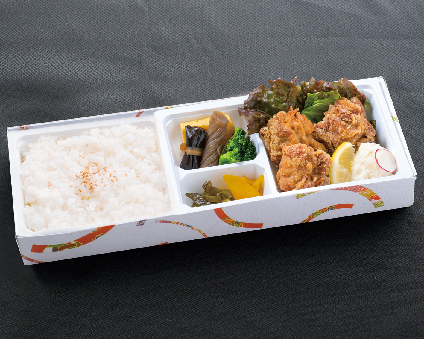 【仕】［お手軽弁当］鶏唐揚セット＜出前＞